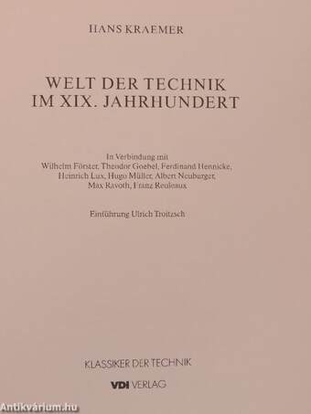 Welt der technik im XIX. jahrhundert