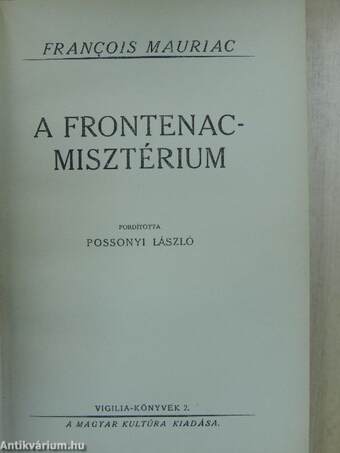 A Frontenac-misztérium