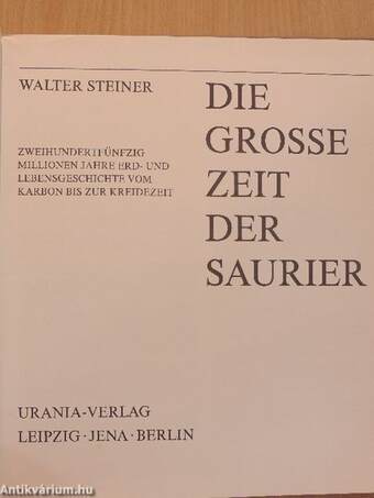 Die grosse Zeit der Saurier