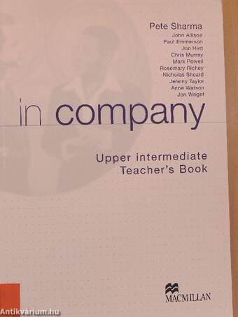 in company - Upper intermediate - Teacher's Book