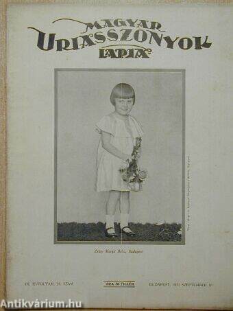 Magyar Uriasszonyok Lapja 1932. szeptember 10.