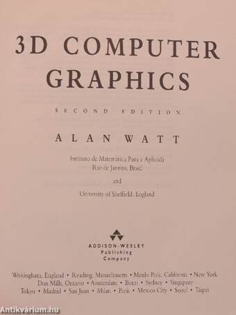 3D Computer Graphics