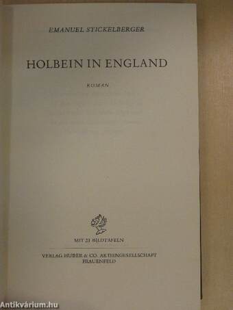 Holbein in England