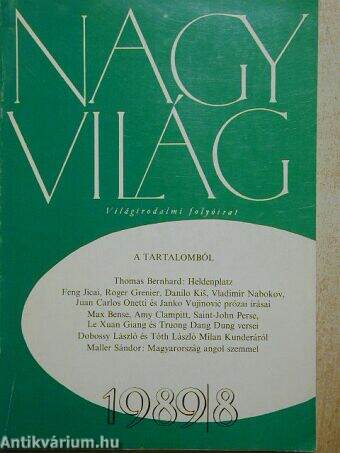 Nagyvilág 1989. augusztus