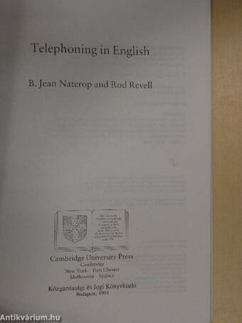 Telephoning in English