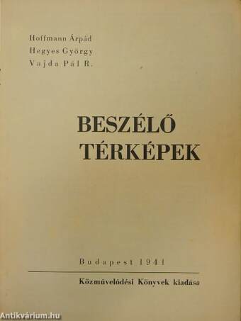 Beszélő térképek