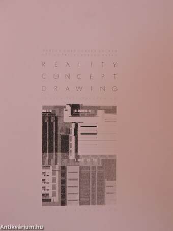 Reality concept drawing in architectural drawing