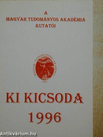 Ki kicsoda 1996