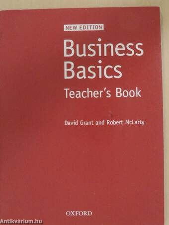 Business Basics - Teacher's Book