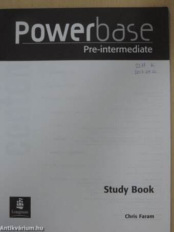 Powerbase - Pre-intermediate - Study Book