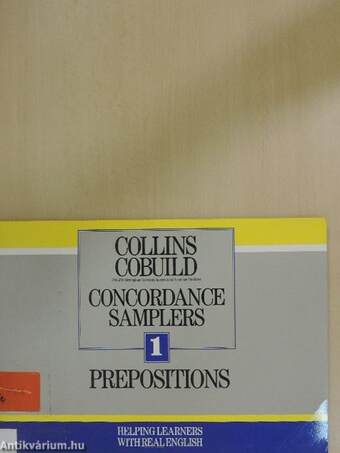 Collins Cobuild Concordance Samplers 1