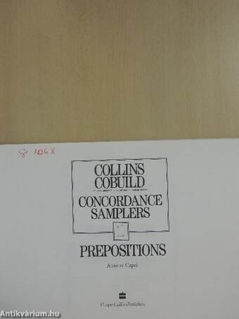 Collins Cobuild Concordance Samplers 1