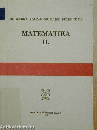 Matematika II.