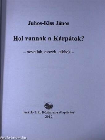 Hol vannak a Kárpátok?