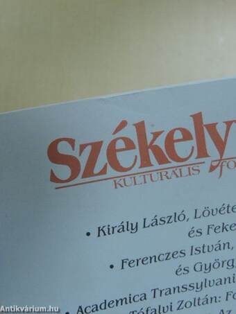 Székelyföld 2001. október