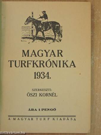 Magyar turfkrónika 1934.