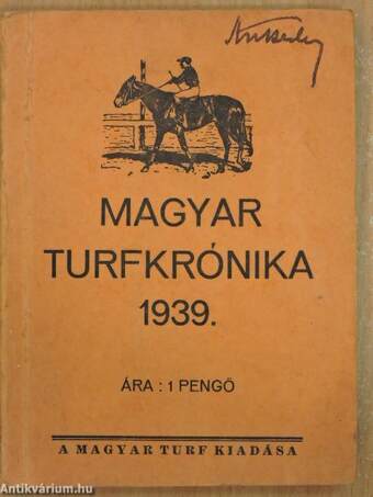 Magyar turfkrónika 1939.