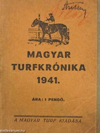 Magyar turfkrónika 1941.