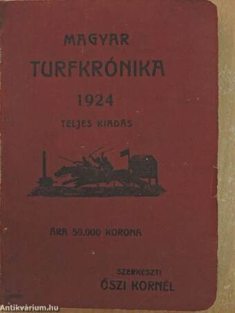 Magyar turfkrónika 1924