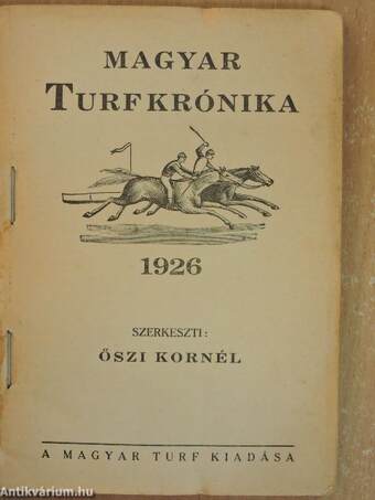 Magyar turfkrónika 1926