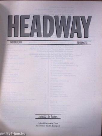 Headway - Advanced - Workbook