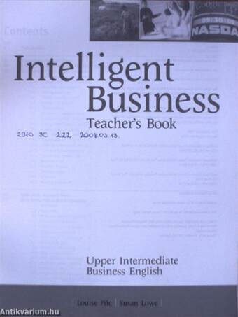 Intelligent Business - Upper-Intermediate - Teacher's Book - CD-vel