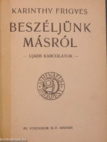 Beszéljünk másról