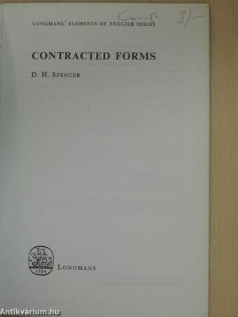 Contracted Forms