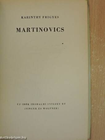 Martinovics