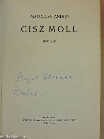 Cisz-moll