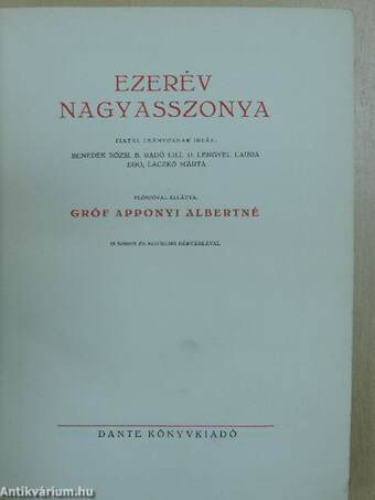 Ezerév nagyasszonya