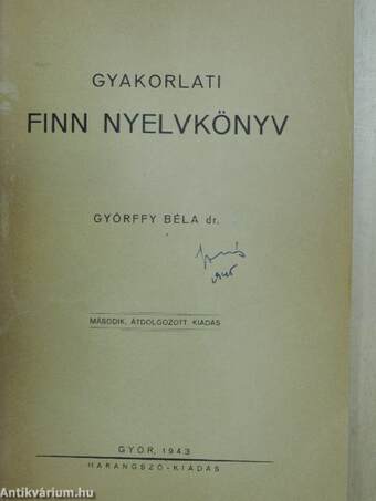 Gyakorlati finn nyelvkönyv