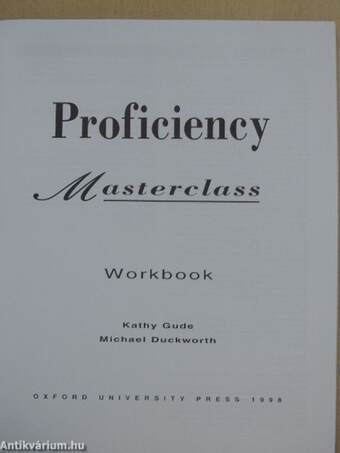 Proficiency Masterclass - Workbook