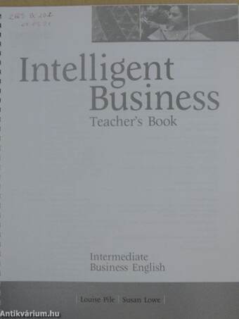 Intelligent Business - Intermediate - Business English - Teacher's Book