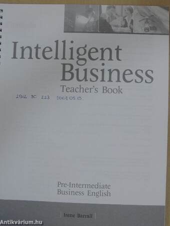 Intelligent Business - Pre-Intermediate - Business English - Teacher's Book - CD-vel