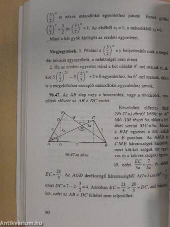 Egyetemi felvételi feladatok matematikából XII.