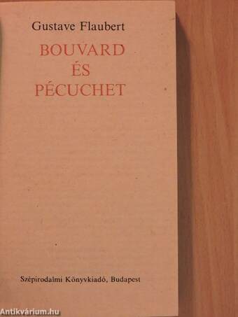 Bouvard és Pécuchet