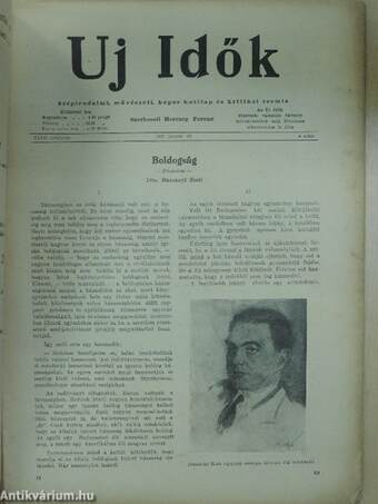 Uj Idők 1937., 1938., 1940., 1943. (vegyes számok) (53 db)