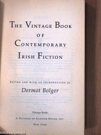 The Vintage Book of Contemporary Irish Fiction