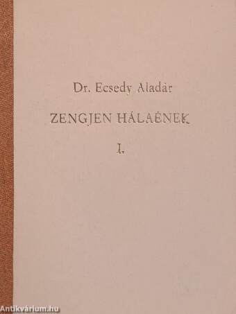 Zengjen hálaének I.