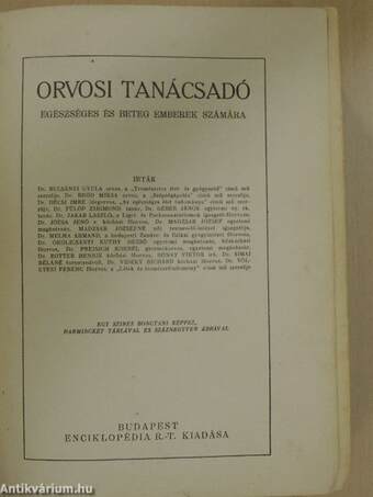 Orvosi tanácsadó