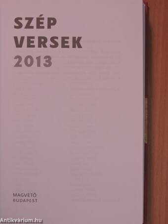 Szép versek 2013