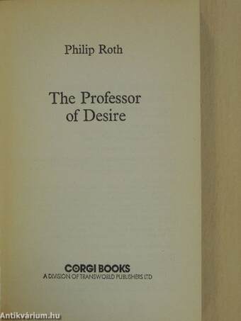 The Professor of Desire