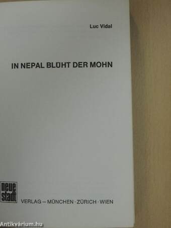 In Nepal blüht der Mohn