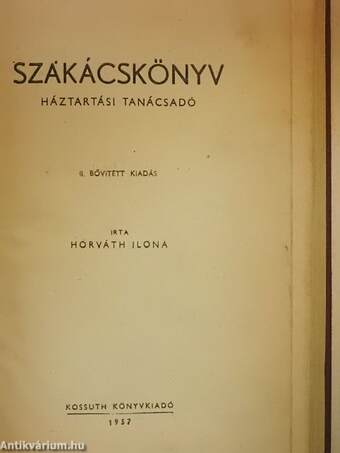 Szakácskönyv