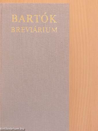 Bartók breviárium