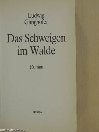 Das Schweigen im Walde