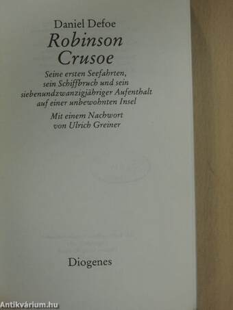 Robinson Crusoe