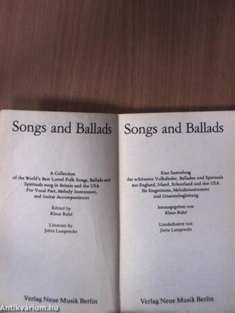 Songs and Ballads