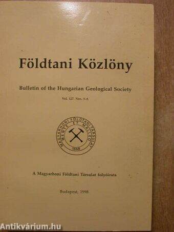 Földtani Közlöny 1997/3-4.